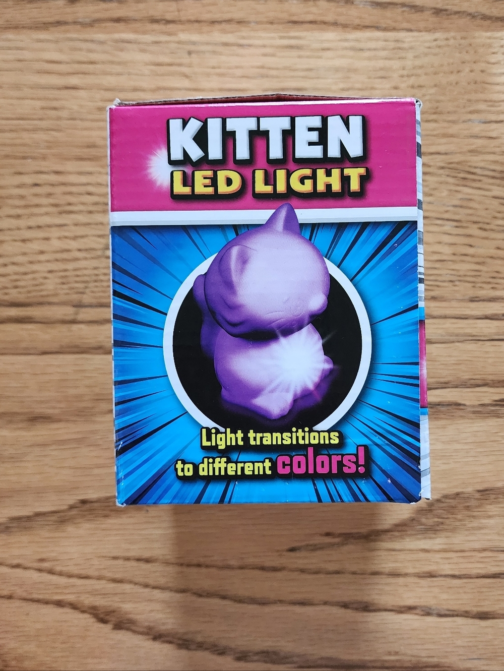 NWOT Kitten LED Light Children's Bedroom Decor Ages 8+
